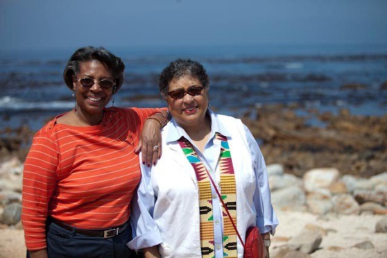 Granny Regina and Granny Pat in South Africa